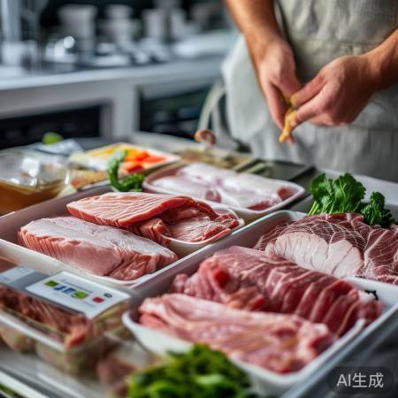冷冻肉储存学问多，健康需谨慎。
