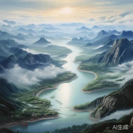 千里江山美如画