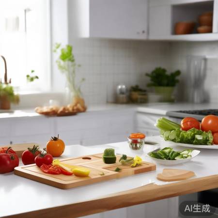 环保砧板，分区易清洗