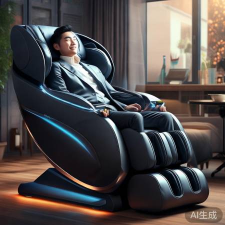 “多功能按摩椅，舒缓腰背，提升