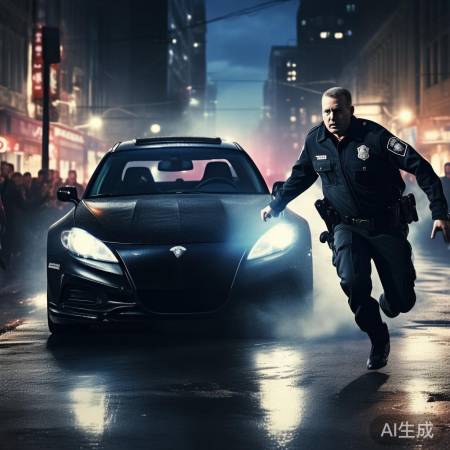 警方全力追捕凶犯，正义战胜邪恶