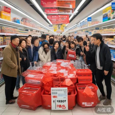 “300元羽绒服引发抢购潮”