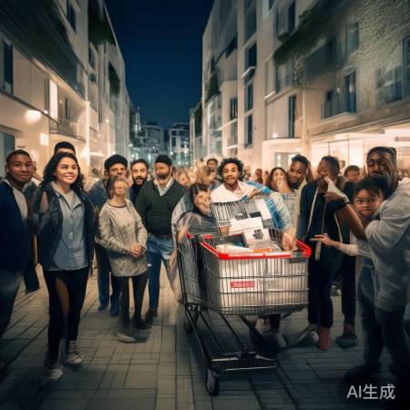 宜家清仓狂欢,热闹非凡