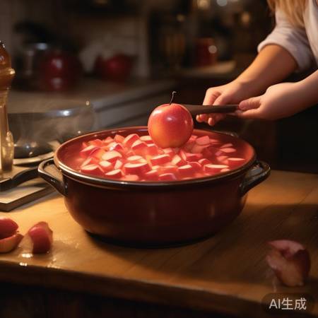 苹果煮水，营养易吸收