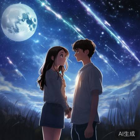 流星雨下的爱情故事