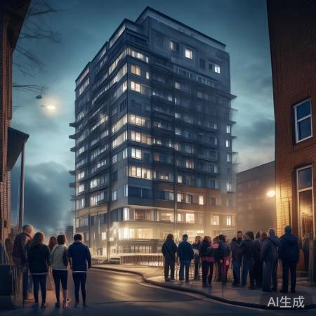 高楼坠落调查中，安全警钟敲响