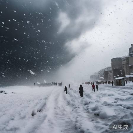 威海暴雪成因：环流相遇