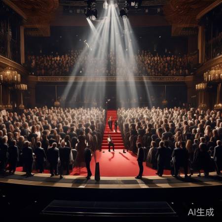 盛典激励演员前行