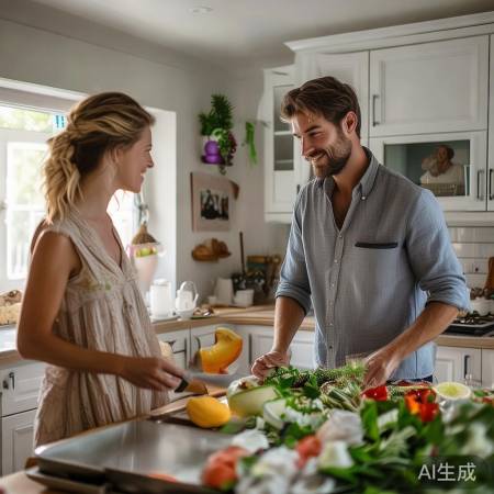 新婚分工合作，感情更佳