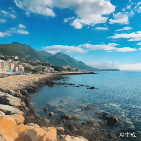 威海冷流雪，别样韵味