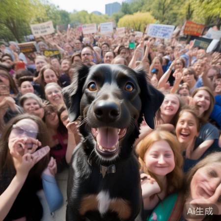 “小黑奇遇，众筹助它回家”