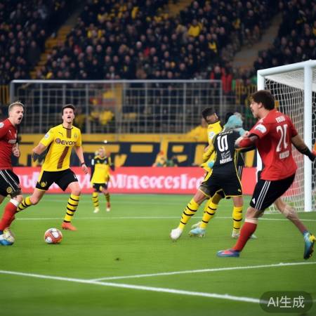 多特快速破门，萨尔布吕肯反击。