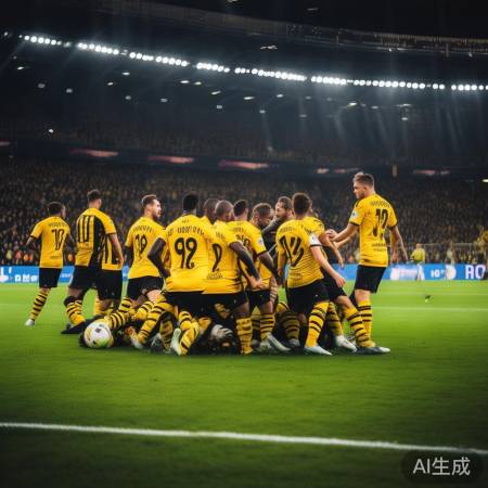 多特89分钟绝杀，锁定胜利