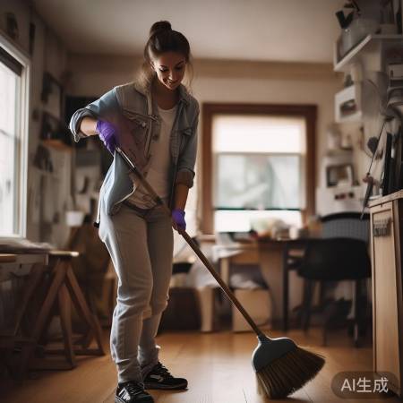 直播背后:妈妈呵护清洁