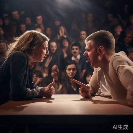 明星骂战,场面尴尬