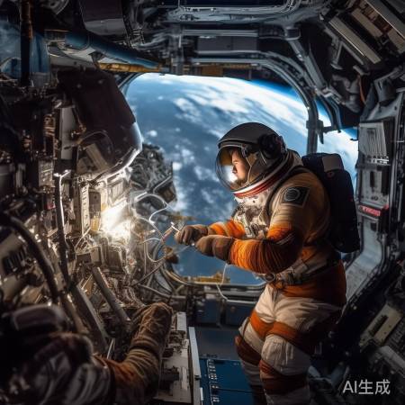 宇航员惊险返航过程