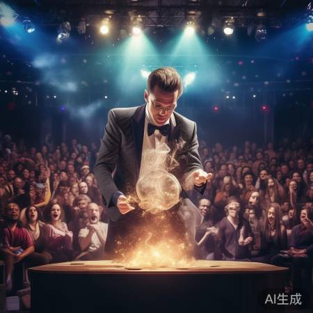 全场惊艳的闪电魔术