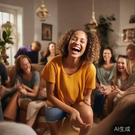 谢娜搞笑表演,笑到肚子疼