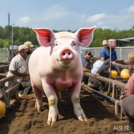 神奇猪长到400斤