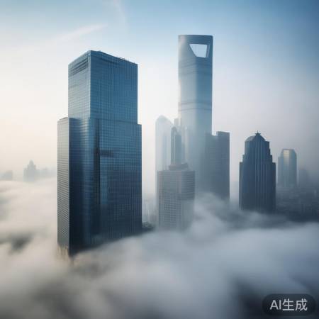 雾锁江南,上海仙境