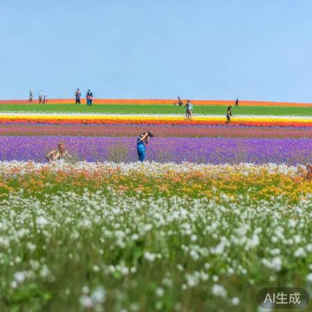 花海探秘，尊重自然，拍美照