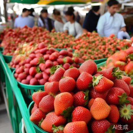 草莓价格看产地和大小