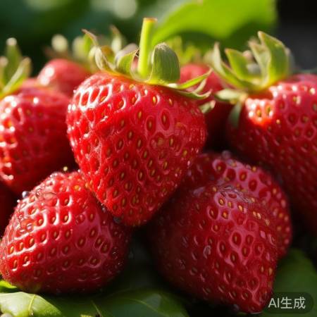 草莓富含营养,美容养生佳品