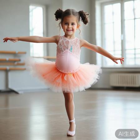 女童舞蹈服孕肚款,时尚可爱