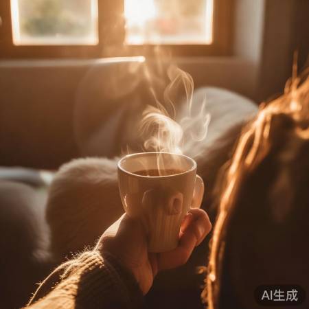 “周末晒太阳,咖啡温馨时光”