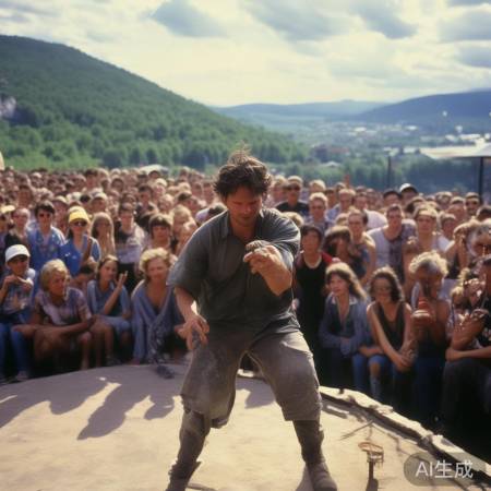 飞刀表演失误,景区整改提醒观众