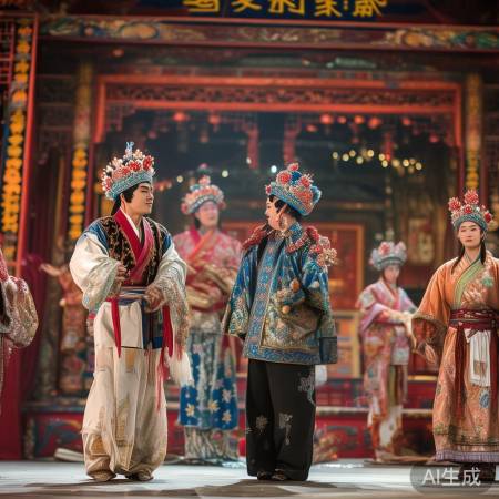 京剧:生旦净末丑,各展风采