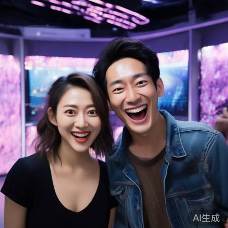 韦雪秦奋直播同框圈粉