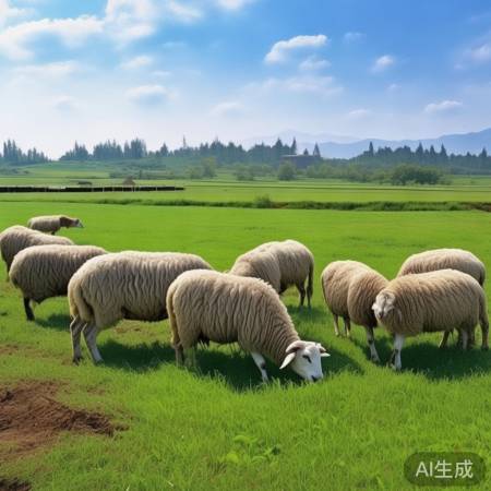 环保羊肉受欢迎