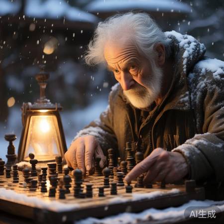雪中离别忆聂老棋艺