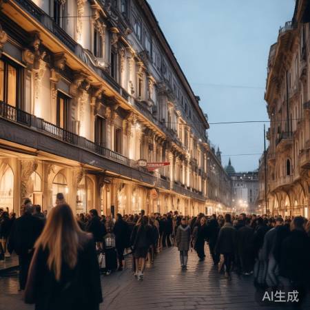 米兰时尚圣地，Prada男装秀