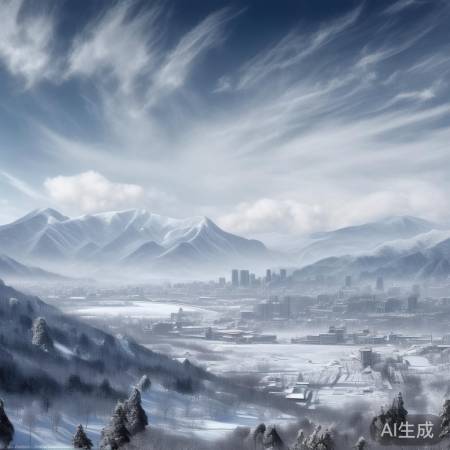 北京山区降大雪