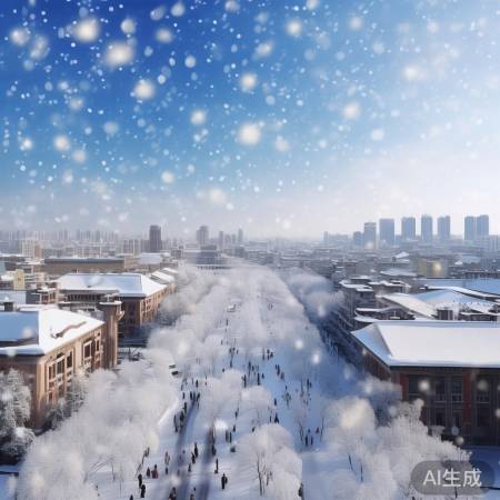 大雪奇观，大自然惊喜