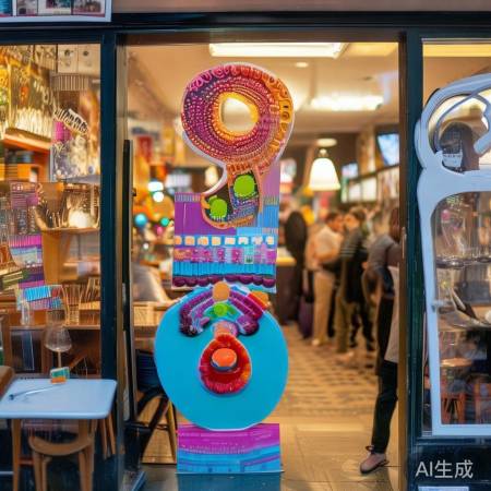 老板招揽眼球，效果待定