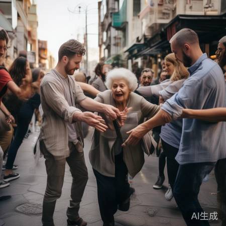 传递正能量，助人为乐