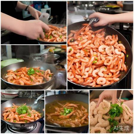 泡虾线制作过程