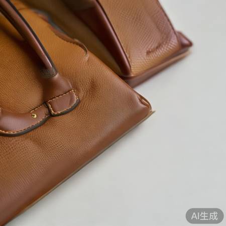 正品手感柔软，B货粗糙硬邦邦