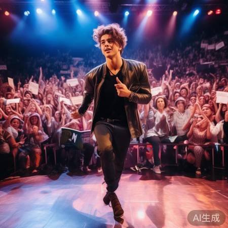 坤坤粉丝惊喜舞蹈