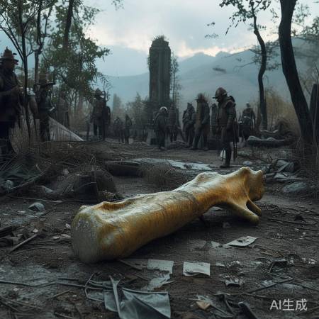 古墓野狗骨，将军灵魂寄