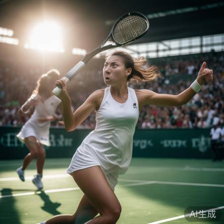 白卓璇截击球逆转胜