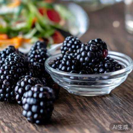 黑草莓虽珍贵，适量享美食