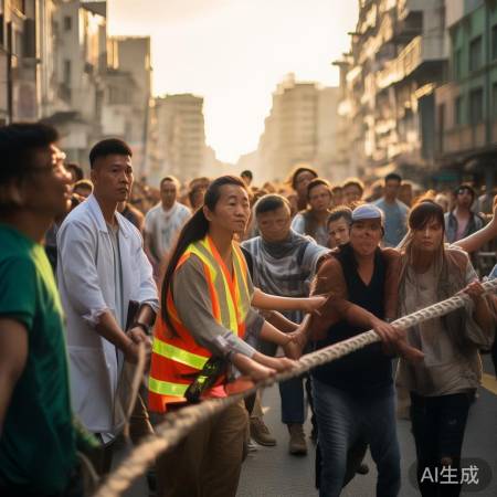 精神中国人，无私奉献者