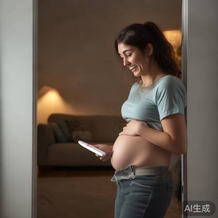 偶然宫缩,意外怀孕