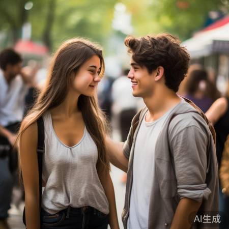 博主分享真实浪漫瞬间