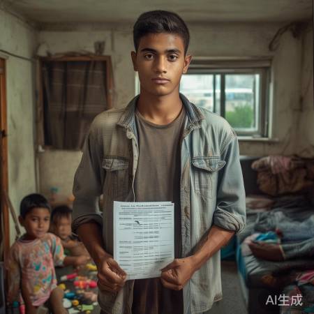 大李辍学养家，望弟妹继续学