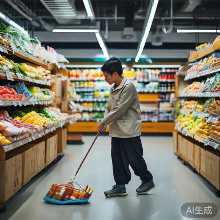 永辉保洁员月薪4000元